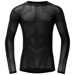 T-shirt fonctionnel homme Devold Wool Mesh Pro Shirt Man noir Black