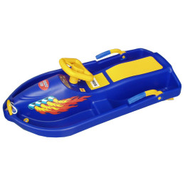 Luge plateau Yate Snowboat bleue