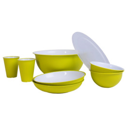 Ensemble vaisselle Omada Sanaliving Pic-Nic Set 8 vert clair Verseacido