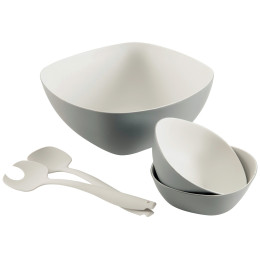 Jeu de bols Outwell Gala Salad Set girs Grey & Sand