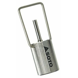 Adaptateur remplissage pour bouteille gaz Soto Fill Adaptor argenté