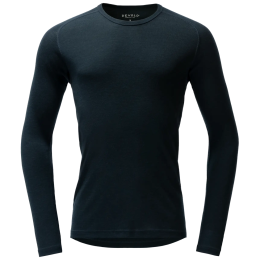 T-shirt fonctionnel homme Devold Adventure Merino 190 Shirt Man bleu foncé Ink
