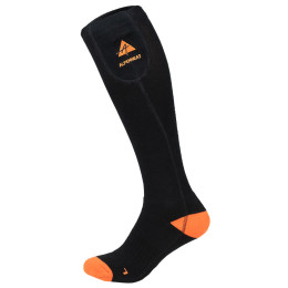 Chaussettes chauffantes Alpenheat FireSocks noir / orange black / orange