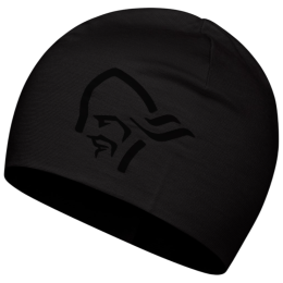 Bonnet Norrona 29 pureUll180 Beanie noir Caviar Black