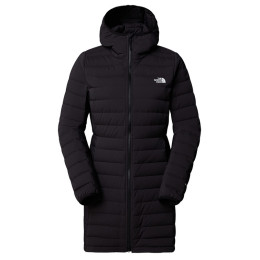 Manteau duvet femme The North Face W Belleview Stretch Down Parka noir / blanc Tnf Black-Npf