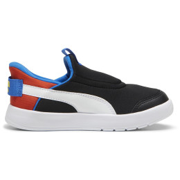 Chaussures enfant Puma Courtflex v3 SLIPTECH PS Black noir / bleu PUMA Black-PUMA White-Redmazing