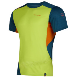 T-shirt homme La Sportiva Grip T-Shirt M jaune Lime Punch/Storm Blue