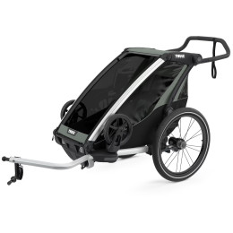 Remorques vélo Thule Chariot Lite1 green Agave