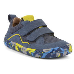 Baskets pour enfant Frodo Barefoot baze Denim bleu