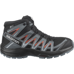 Chaussure randonnée enfant Salomon Xa Pro 3D Mid Cswp J vert Black