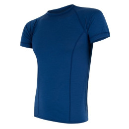 T-shirt fonctionnel homme Sensor Merino Air kr.r. bleue Darkblue