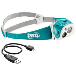 Lampe frontale Petzl Tikka R+ 170 lm turquoise