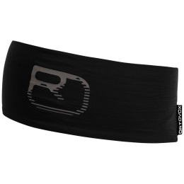 Bandeau Ortovox 120 Cool Tec Logo Headband noir Black Raven