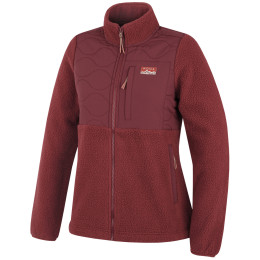 Sweat-shirt femme MOOA Sherpa orange terracotta