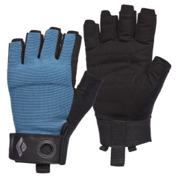 Gants via ferrata Black Diamond Crag Half-Finger Gloves bleue AstralBlue