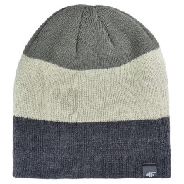 Bonnet homme hiver 4F Cap M510 gris / vert MULTICOLOUR 1 MELANGE