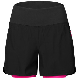 Short vélo femme Etape Claudia noir / rose černá/růžová