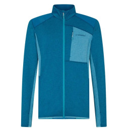Sweat-shirt homme La Sportiva True North Jkt M (2022) bleue Space Blue/Topaz