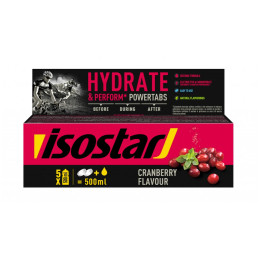 Comprimés énergétiques Isostar Hydrate&Perform powertabs