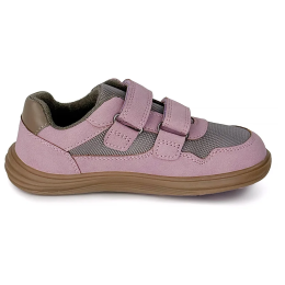 Chaussures barefoot toutes saisons pour enfant Bugga Safi Pink rose růžová