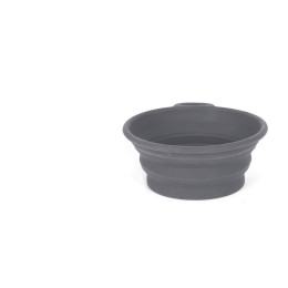 Gamelle pour chien Mountain Paws Collapsible Silicone Dog Bowl gris Grey