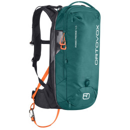 Sac à dos Ortovox Avabag Litric Freeride 16S bleu / vert pacific green