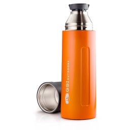 Thermos GSI Outdoors Glacier Vaccum Bottle 1L orange