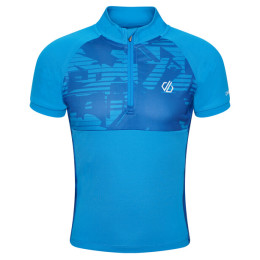 Maillot cyclisme enfant Dare 2b Go Faster II Jrsy bleue TetnBlu/Snrk