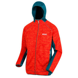 Sweat-shirt homme Regatta Cartersville VI rouge Burntslm/Dpt