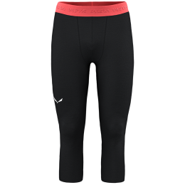 Pantalon sous-vêtement 3/4 homme Salewa Cristallo Warm Amr M 3/4Tight noir black out