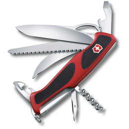 Couteau Victorinox Rangergrip 57 Hunter rouge / noir