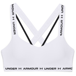 Soutien-gorge sport Under Armour Crossback Low blanc White / Black / Black