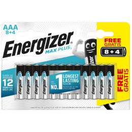 Pile Energizer Max Plus AAA/12 8+4