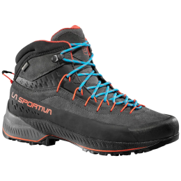 Chaussures randonnée homme La Sportiva TX4 Evo Mid Gtx girs Carbon/Cherry Tomato