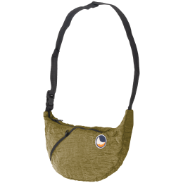 Sac banane Ticket to the moon Upcycled Sling Bag Premium kaki Olive Brown
