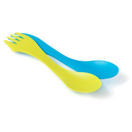 Cuillère Light My Fire Spork Lefty 2pack jaune / bleu