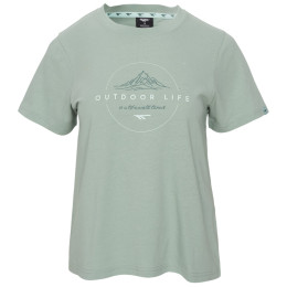 T-shirt femme Hi-Tec Lady Hogan vert JADEITE