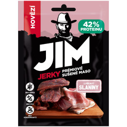 Viande séchée Jim Jerky Jerky bacon de bœuf 23g
