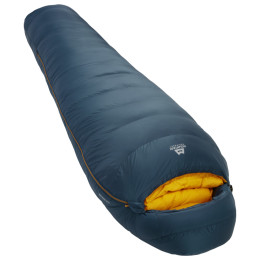 Sac de couchage en plumes Mountain Equipment Helium 800 Regular bleue Majolica Blue