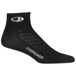 Chaussettes femme Icebreaker Women Run+_Ultralight Mini vert black/snow