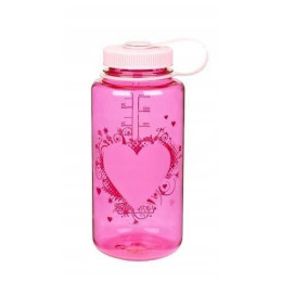 Bouteille Nalgene Wide Mouth 1l rose / bordeau Pink Lid