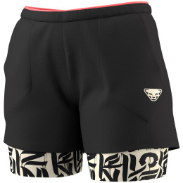 Shorts femme Dynafit Trail 2In1 Short W noir black out OVERCAST/7960