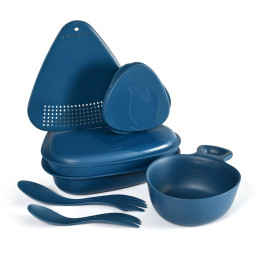 Set de vaisselle Light My Fire Outdoor MealKit 2.0 bleu hazyblue