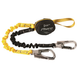 Cable confort Singing Rock Phario Palm (2022) noir / jaune