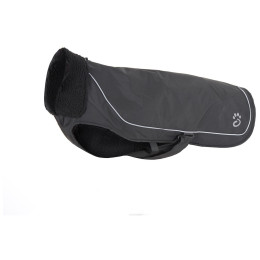 Imperméable pour chien Mountain Paws Fleece-Lined Dog Raincoat noir Black