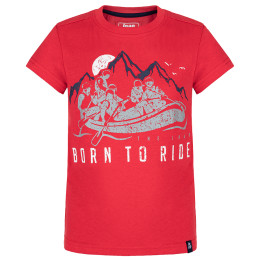 T-shirt enfant Loap Bavis rouge RacingRed/White