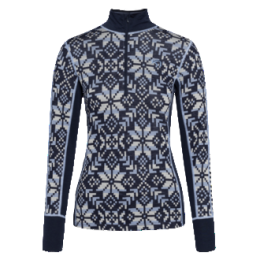 Veste polaire fonctionnelle femme Kari Traa Else Half Zip Baselayer bleu foncé ROY