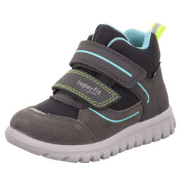 Chaussures enfant Superfit Sport7 Mini Grau/Gelb gris Grau/Gelb