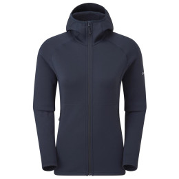 Veste polaire fonctionnelle femme Montane Fury Hoodie bleu foncé ECLIPSE BLUE