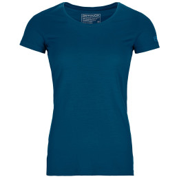 T-shirt fonctionnel femme Ortovox 120 Cool Tec Clean Ts W 2022 bleu clair Petrol Blue